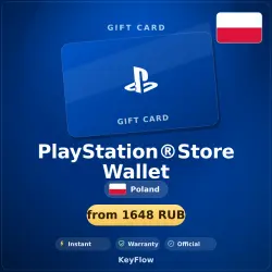 PlayStation Store Wallet (PL, PLN) · 50–1100