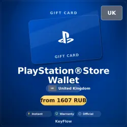PlayStation Store Wallet (UK, GBP) · 10–200