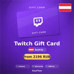 Twitch Gift Card (AT, EUR) · 15–150