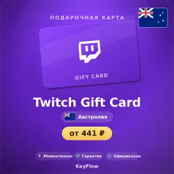 Twitch Gift Card (AU, AUD) · 5–250