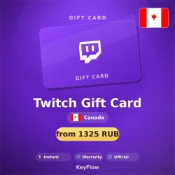 Twitch Gift Card (CA, CAD) · 15–200