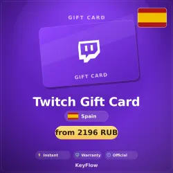 Twitch Gift Card (ES, EUR) · 15–150