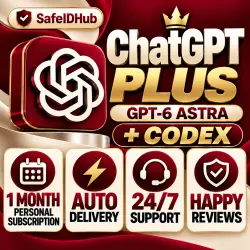 ChatGPT 6 PLUS | Ready-Made Subscription | 24/7 | 1 Month | Auto Delivery