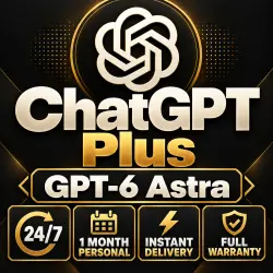 24/7 | ChatGPT Plus | GPT-6 Astra | 1 Month Personal | Instant Delivery