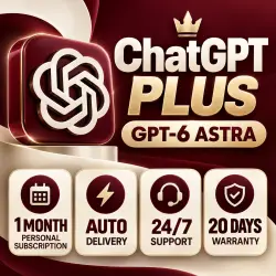 ChatGPT 6 PLUS | Ready-Made Subscription | 24/7 | 1 Month | Auto Delivery