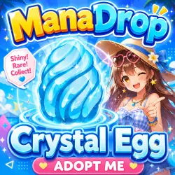 CRYSTAL EGG 1-12PC I ADOPT ME I LEVEL UP YOUR PETS