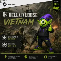 HELL LET LOOSE: VIETNAM STEAM CIS | STANDARD & DELUXE | CD KEY | AUTO 24/7