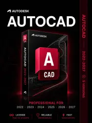 Autodesk AutoCAD - 1/3/6/12/24 Month License (2022-2027) | Official License