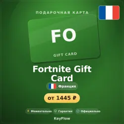 Fortnite Gift Card (Франция, EUR) · 10–150, лот №253949