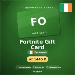 Fortnite Gift Card (Ирландия, EUR) · 10–150, лот №253951