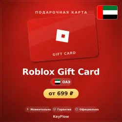 Roblox Gift Card (ОАЭ, AED) · 20–2000, лот №207397