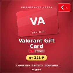 Valorant Gift Card (Турция, TRY) · 375–8900, лот №253956