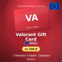 Valorant Gift Card (Европа, EUR) · 240–11000, лот №253958