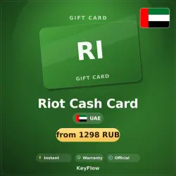 Riot Cash Card (AE, AED) · 40–190