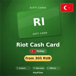 Riot Cash Card (TR, TRY) · 120–2450