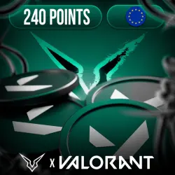 | xLelush | VALORANT POINTS 240 VP EUROPE CODE GIFT CARD EU