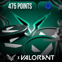 | xLelush | VALORANT POINTS 475 VP EUROPE CODE GIFT CARD EU