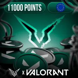 | xLelush | VALORANT POINTS 11000 VP EUROPE CODE GIFT CARD EU