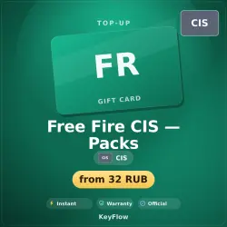 Free Fire CIS — Packs — 3/6/7/10/15/20/25/30