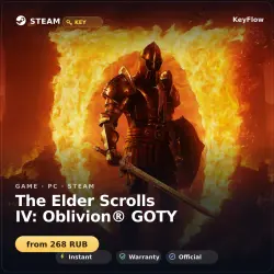 The Elder Scrolls IV — Steam key and DLC (CIS)