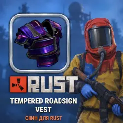 Скин Rust — Tempered Roadsign Vest, лот №260460