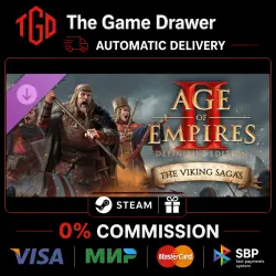 Age of Empires-II- DE-The Viking Sagas | Steam Russia+KZ+UA+CIS+AR+TR+CN