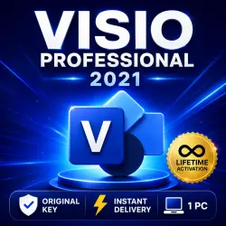 Microsoft Visio Profesional 2021 (Online Activation) - Instant Delivery