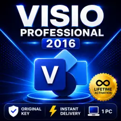Microsoft Visio Profesional 2016 (Online Activation) - Instant Delivery