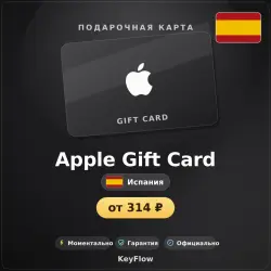 Apple Gift Card (Испания, EUR) · 2–75 — App Store и Apple ID, лот №257129