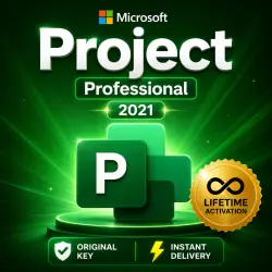 Microsoft Project Profesional 2021 (Online Activation) - Instant Delivery