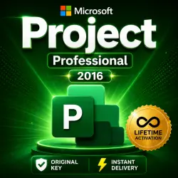 Microsoft Project Profesional 2016 (Online Activation) - Instant Delivery