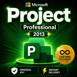 Microsoft Project Profesional 2013 (Online Activation) - Instant Delivery
