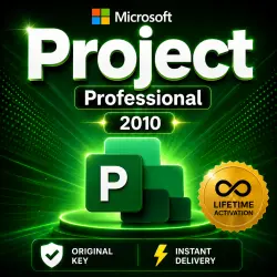 Microsoft Project Profesional 2010 (Online Activation) - Instant Delivery