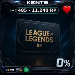 League of Legends 485–11240 RP — Бразилия (BR) [Цифровой ко…, лот №260490