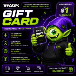 SEAGM GIFT CARD $1-$200 | BALANCE TOP-UP | AUTO DELIVERY 24/7