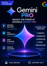 GEMINI PRO · FULL WARRANTY · 1 MONTH