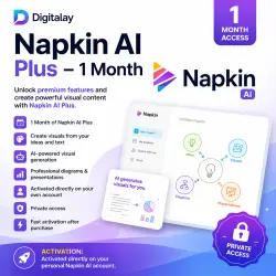 Napkin AI Plus 1 Month | On Your Account | Premium Access