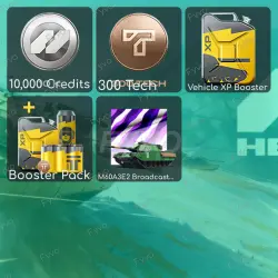 [Twitch Drops] World of Tanks: HEAT | 5 Items | Instant Delivery