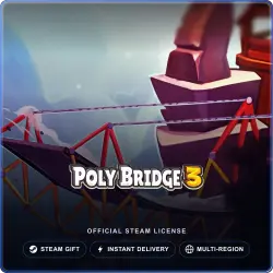 Poly Bridge 3 (Steam Gift) · Russia & worldwide · Auto 24/7
