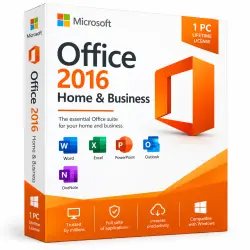 Microsoft Office 2016 Home & Business — Activation Key | Online | 1 PC | Global
