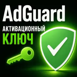 AdGuard Ad Blocking activation code, permanent for 1/3/9 devices (all platforms)