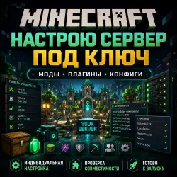 MINECRAFT | НАСТРОЮ СЕРВЕР ПОД КЛЮЧ | МОДЫ • ПЛАГИНЫ • КОНФИГИ