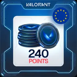 VALORANT 240 VP - PAYMENT CARD - EUROPE ∙ AUTODELIVERY