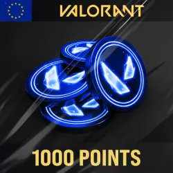 | AKASH1VL | VALORANT POINTS 1000 VP EUROPE CODE GIFT CARD EU