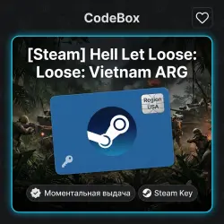 [Steam] Hell Let Loose: Vietnam ARG | Global | STEAM KEY | INSTANT DELIVERY 24/7