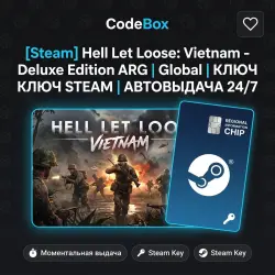 [Steam] Hell Let Loose: Vietnam - Deluxe Edition ARG | Global | STEAM KEY | INSTANT DELIVERY 24/7