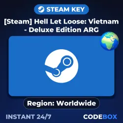 [Steam] Hell Let Loose: Vietnam - Deluxe Edition ARG | Global | STEAM KEY | INSTANT DELIVERY 24/7