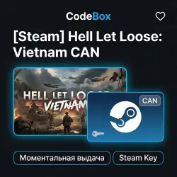 [Steam] Hell Let Loose: Vietnam CAN | Global | STEAM KEY | INSTANT DELIVERY 24/7