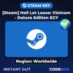 [Steam] Hell Let Loose: Vietnam - Deluxe Edition EGY | Global | STEAM KEY | INSTANT DELIVERY 24/7