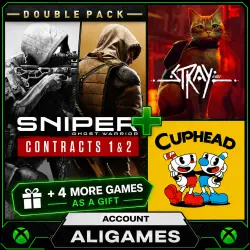 SNIPER GHOST WARRIOR CONTRACTS 1 &amp; 2 DOUBLE PACK + 6 ИГР В ПОДАРОК